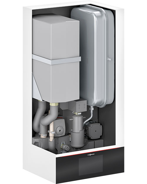 Vitocal-250-A-indoor-unit-one-heating-circle-cross-section-4-5 Õhk/vesi soojuspumba siseosa