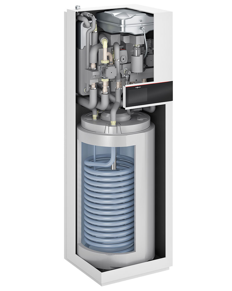 vitocal222G Viessmann maasoojuspumba paigaldus