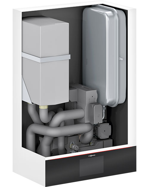 Vitocal-250-AH-indoor-unit-cross-section-4-5 Õhk/vesi soojuspumba siseosa