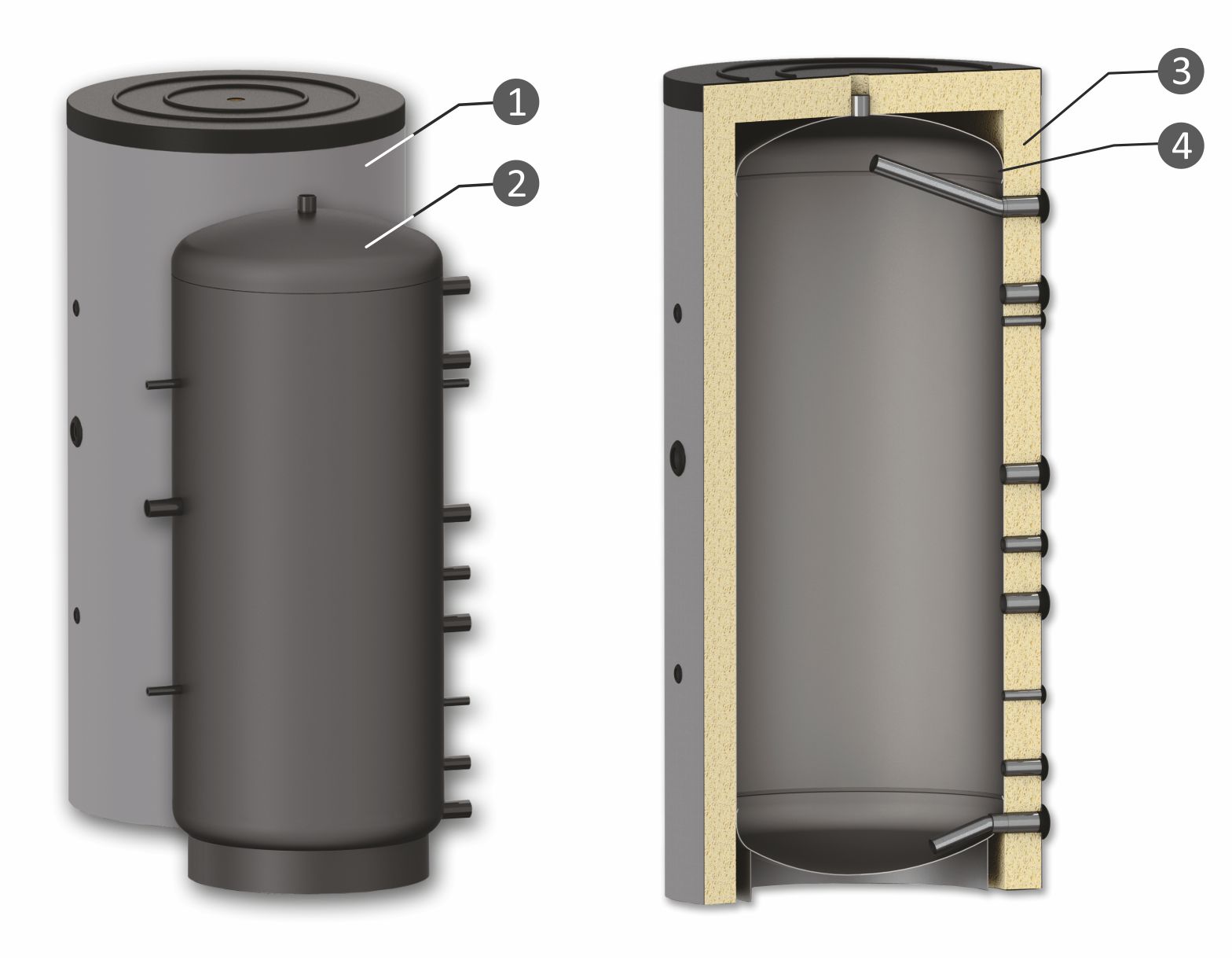 buffer_tank_P_open Akupaagi läbilõige
