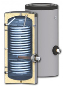 Water heaters for heat pump systems SWP 2N
